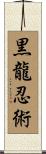 Black Dragon Ninjitsu Scroll