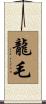 龍毛 Scroll