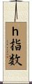 ｈ指数 Scroll