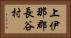上伊那郡長谷村 Horizontal Portrait