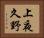 上夜久野 Horizontal Portrait