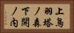 上鳥羽塔ノ森下開ノ内 Horizontal Portrait