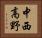 中西高野 Horizontal Portrait