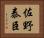 佐野泰臣 Horizontal Portrait