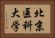 北京医科大学 Horizontal Portrait