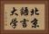 北京語言大学 Horizontal Portrait