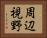 周辺視野 Horizontal Portrait