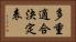多重適合決定表 Horizontal Portrait