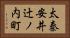 太秦安井辻ノ内町 Horizontal Portrait
