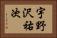宇野沢祐次 Horizontal Portrait