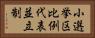 小選挙区比例代表並立制 Horizontal Portrait