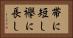 帯に短し襷に長し Horizontal Portrait