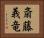 斎藤義竜 Horizontal Portrait