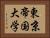 東京帝国大学 Horizontal Portrait