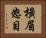 橫眉怒目 Horizontal Portrait