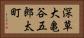 深草大亀谷五郎太町 Horizontal Portrait