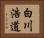 白川浩道 Horizontal Portrait