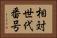相対世代番号 Horizontal Portrait