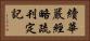 續華嚴經略疏刊定記 Horizontal Portrait