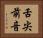 舌尖前音 Horizontal Portrait