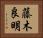 藤木良明 Horizontal Portrait