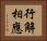行解相應 Horizontal Portrait