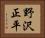 野沢正平 Horizontal Portrait