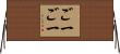 ごーごー Horizontal Wall Scroll