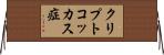 クリプトコッカス症 Horizontal Wall Scroll