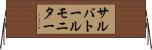 サルバトール・モニター Horizontal Wall Scroll