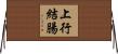 上行結腸 Horizontal Wall Scroll