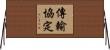 傳輸協定 Horizontal Wall Scroll