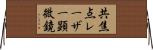 共焦点レーザー顕微鏡 Horizontal Wall Scroll