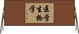 医学生物学 Horizontal Wall Scroll