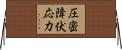 圧密降伏応力 Horizontal Wall Scroll