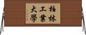 柏林工業大學 Horizontal Wall Scroll