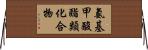 氨基甲酸酯類化合物 Horizontal Wall Scroll