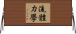 流體力學 Horizontal Wall Scroll