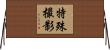 特殊撮影 Horizontal Wall Scroll