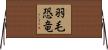 羽毛恐竜 Horizontal Wall Scroll
