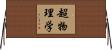 超物理学 Horizontal Wall Scroll
