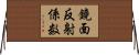 鏡面反射係数 Horizontal Wall Scroll