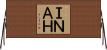 ＩＮＡＨ Horizontal Wall Scroll