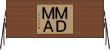 ＭＤＭＡ Horizontal Wall Scroll