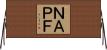 ＮＡＰＦ Horizontal Wall Scroll