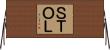 ＳＴＯＬ Horizontal Wall Scroll