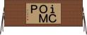 ｉＣＯＭＰ Horizontal Wall Scroll