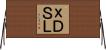 ｘＤＳＬ Horizontal Wall Scroll