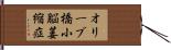 オリーブ橋小脳萎縮症 Hand Scroll