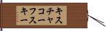 キスチャコーフスキー Hand Scroll